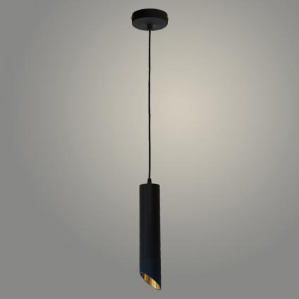Подвес YZ60301-HX BK+GD черный/золото 1х50W GU10 d60 h1000, YIZ22
